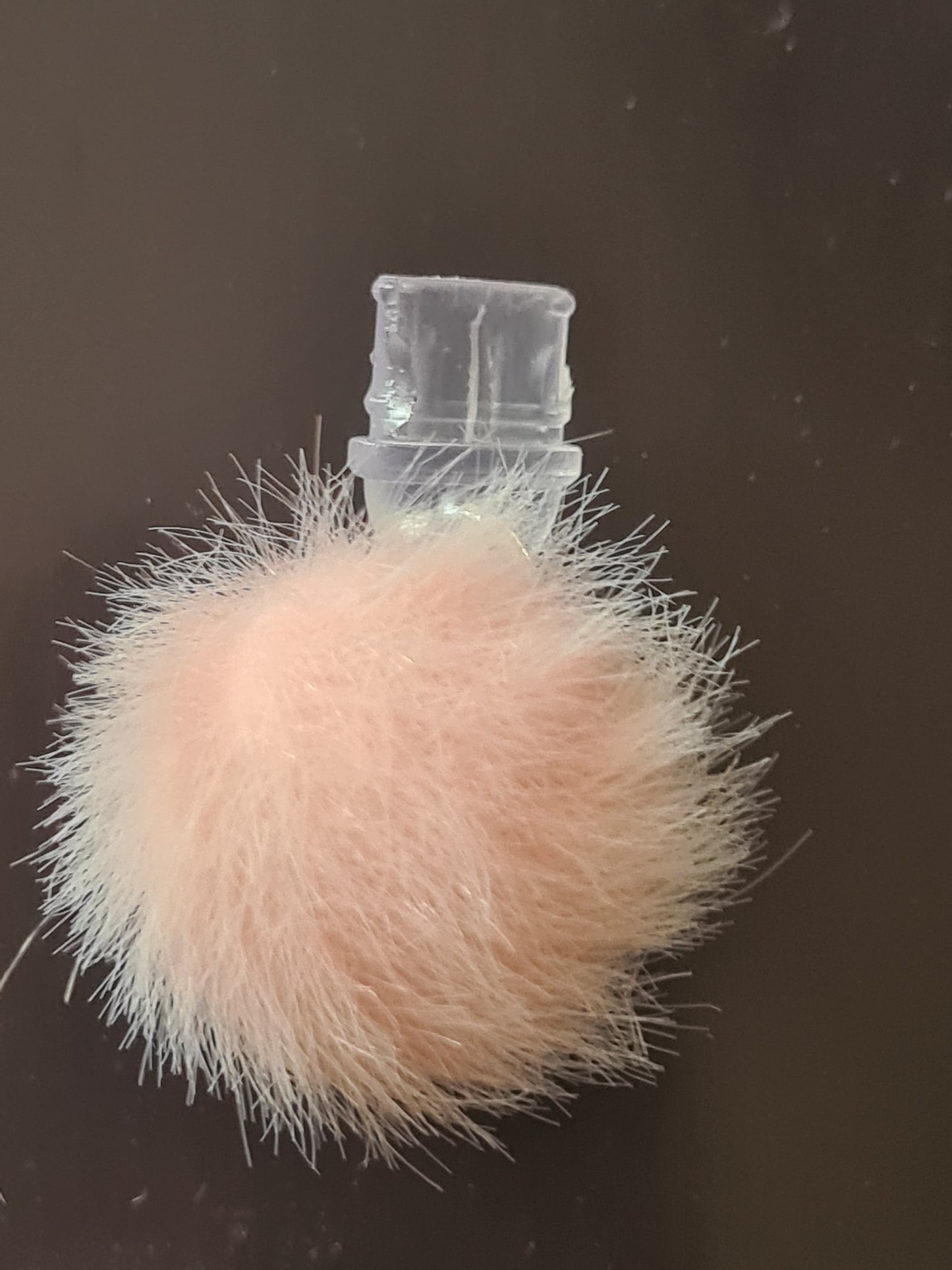 Pompom phone charm