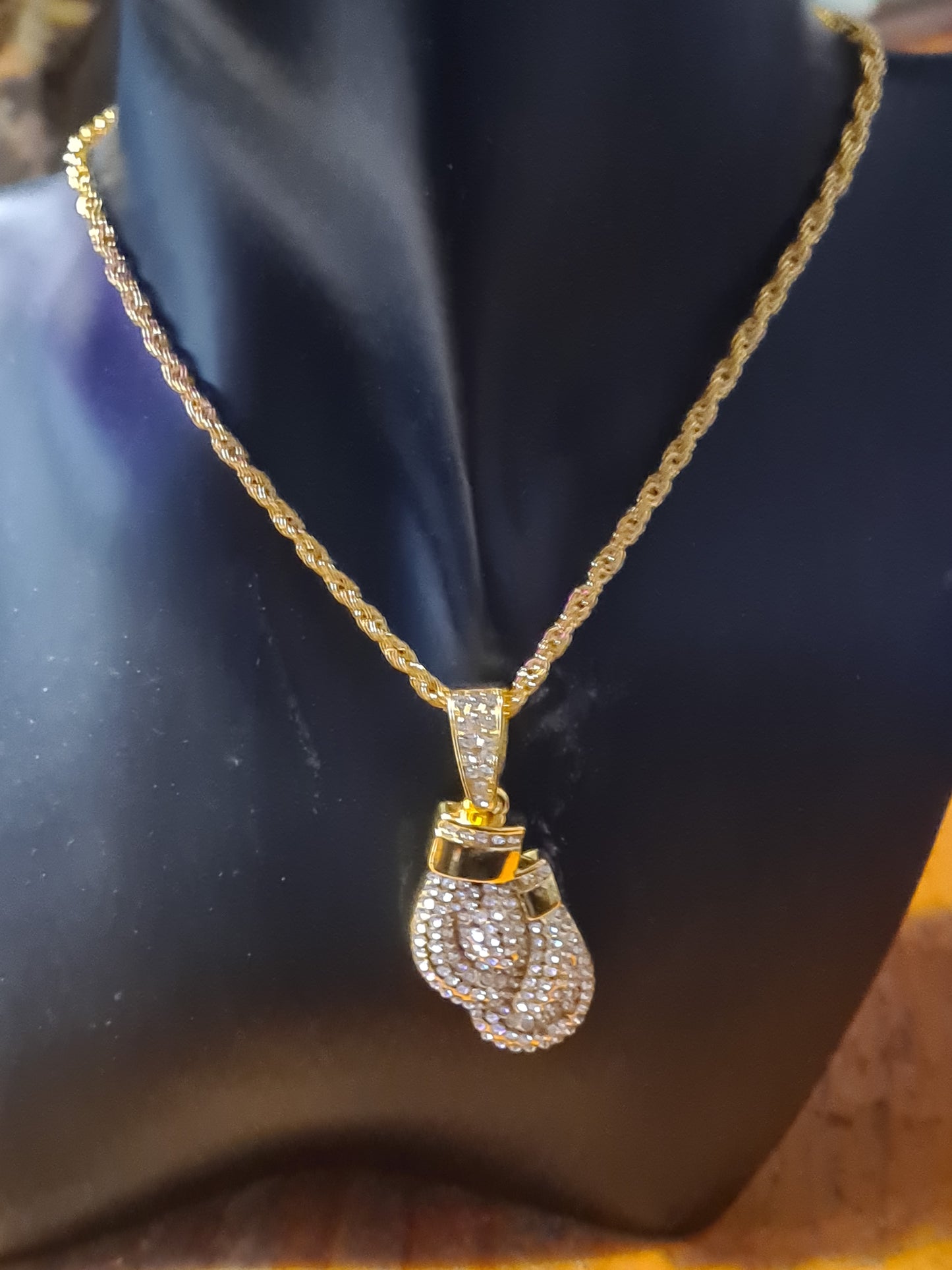 Rhinestone pendant