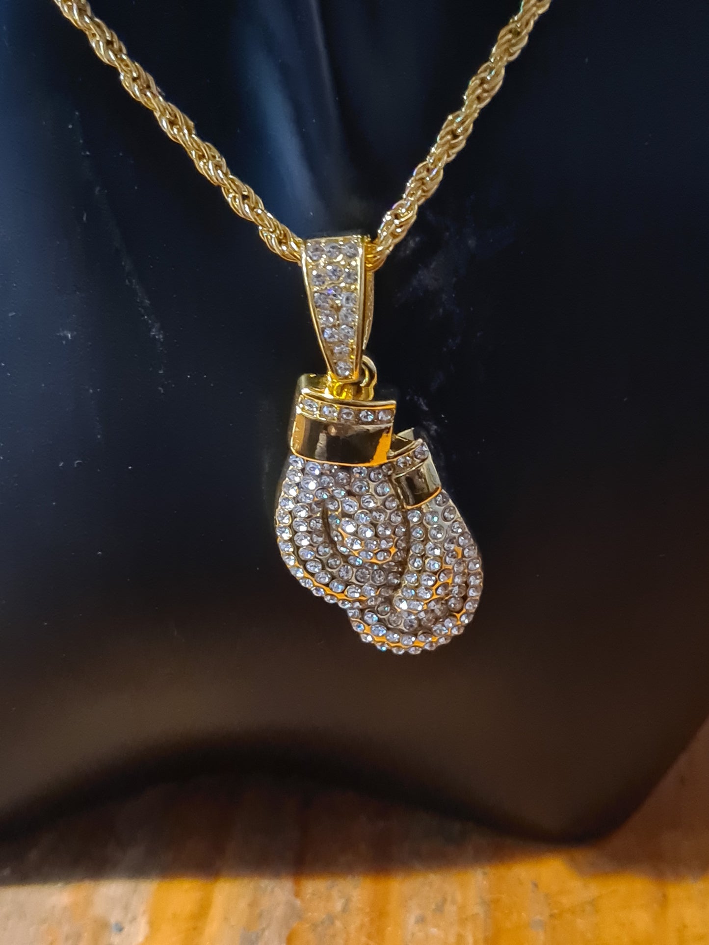 Rhinestone pendant