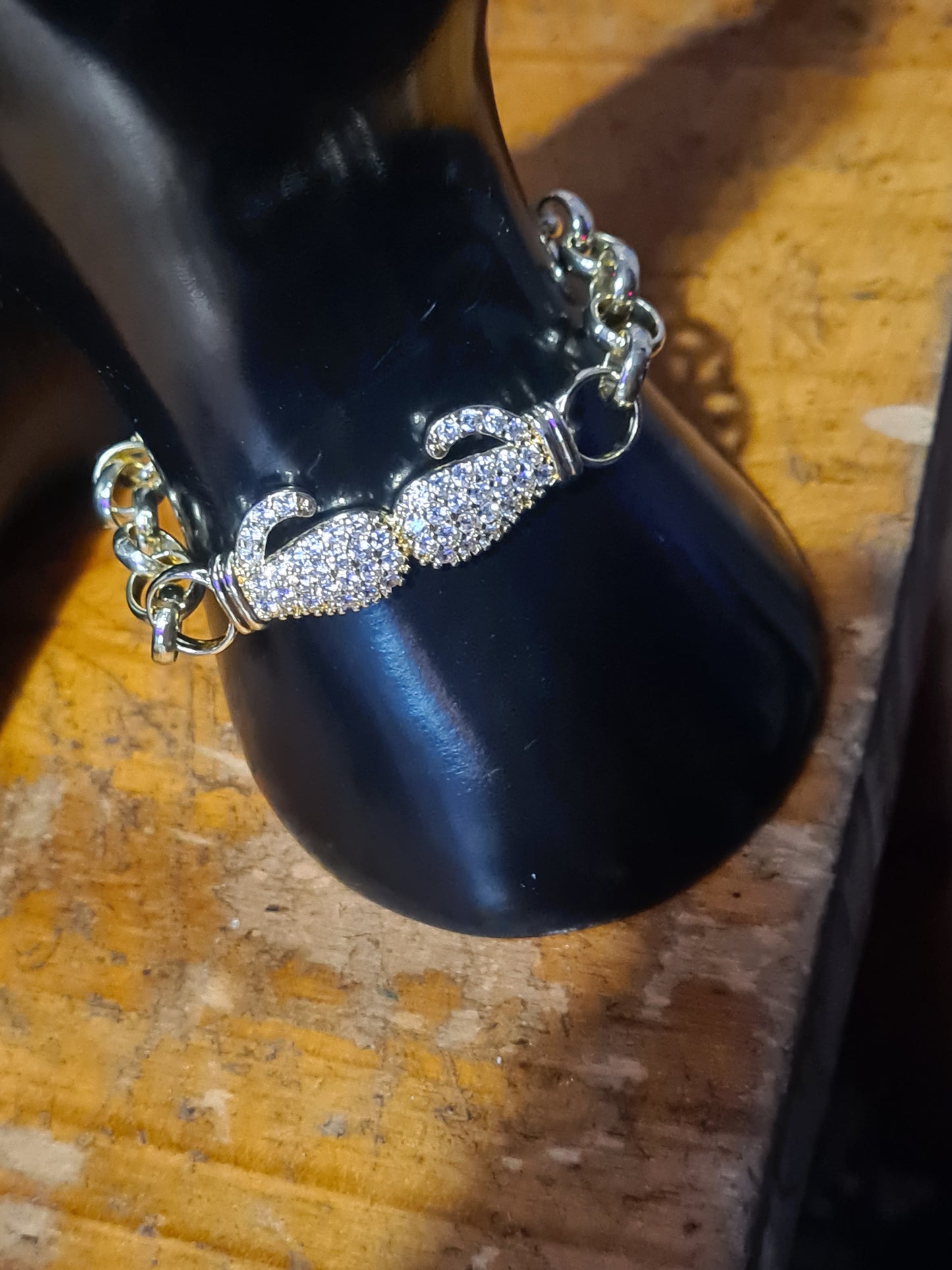 Rhinestone boxing gloves
