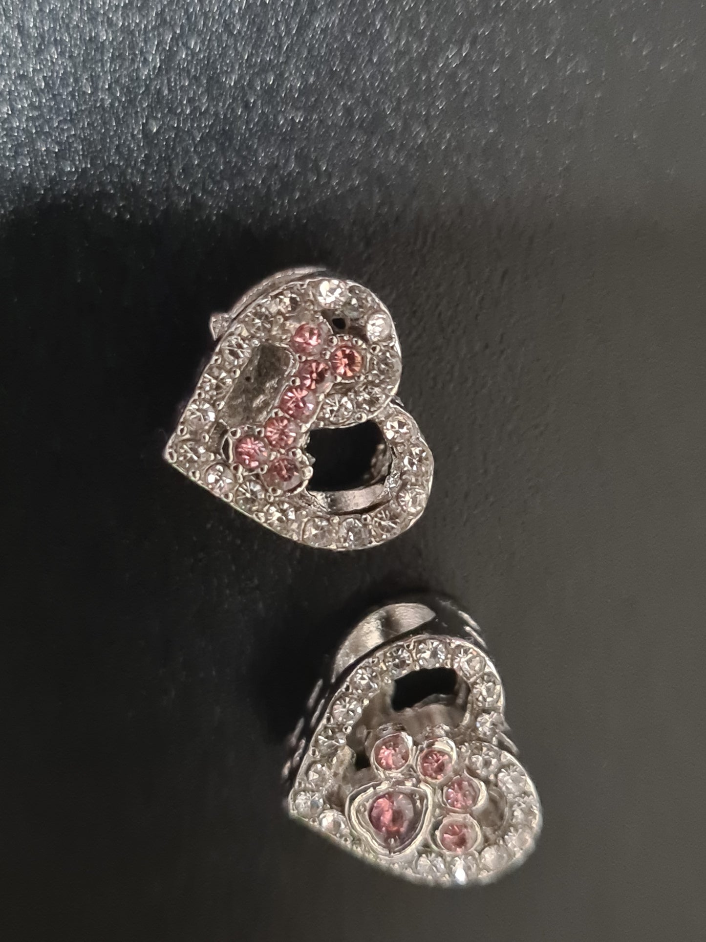 Rhinestone paw charm