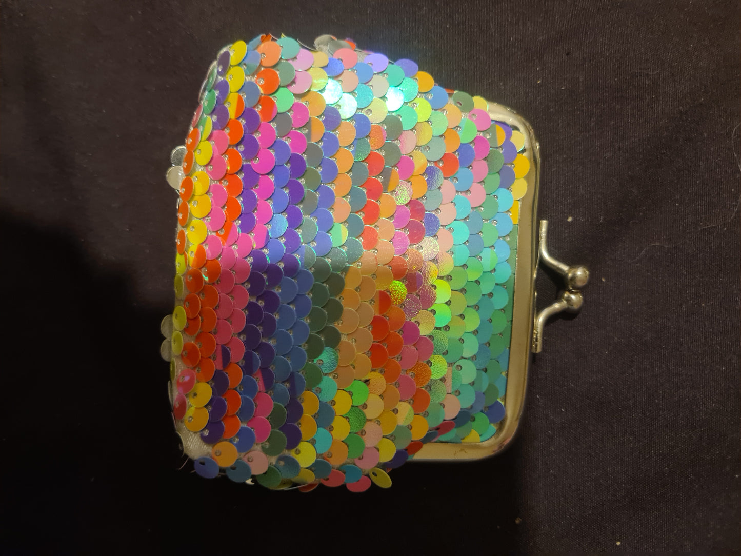 Sequin Square kids coin purse