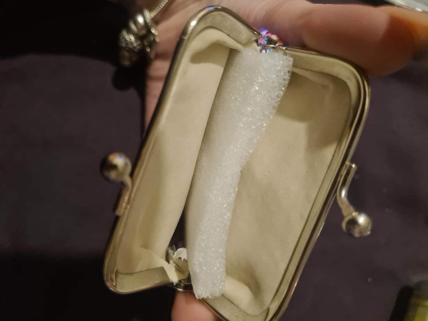 Sequin Square kids coin purse