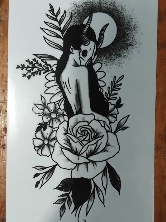 R1 Temporary tattoo