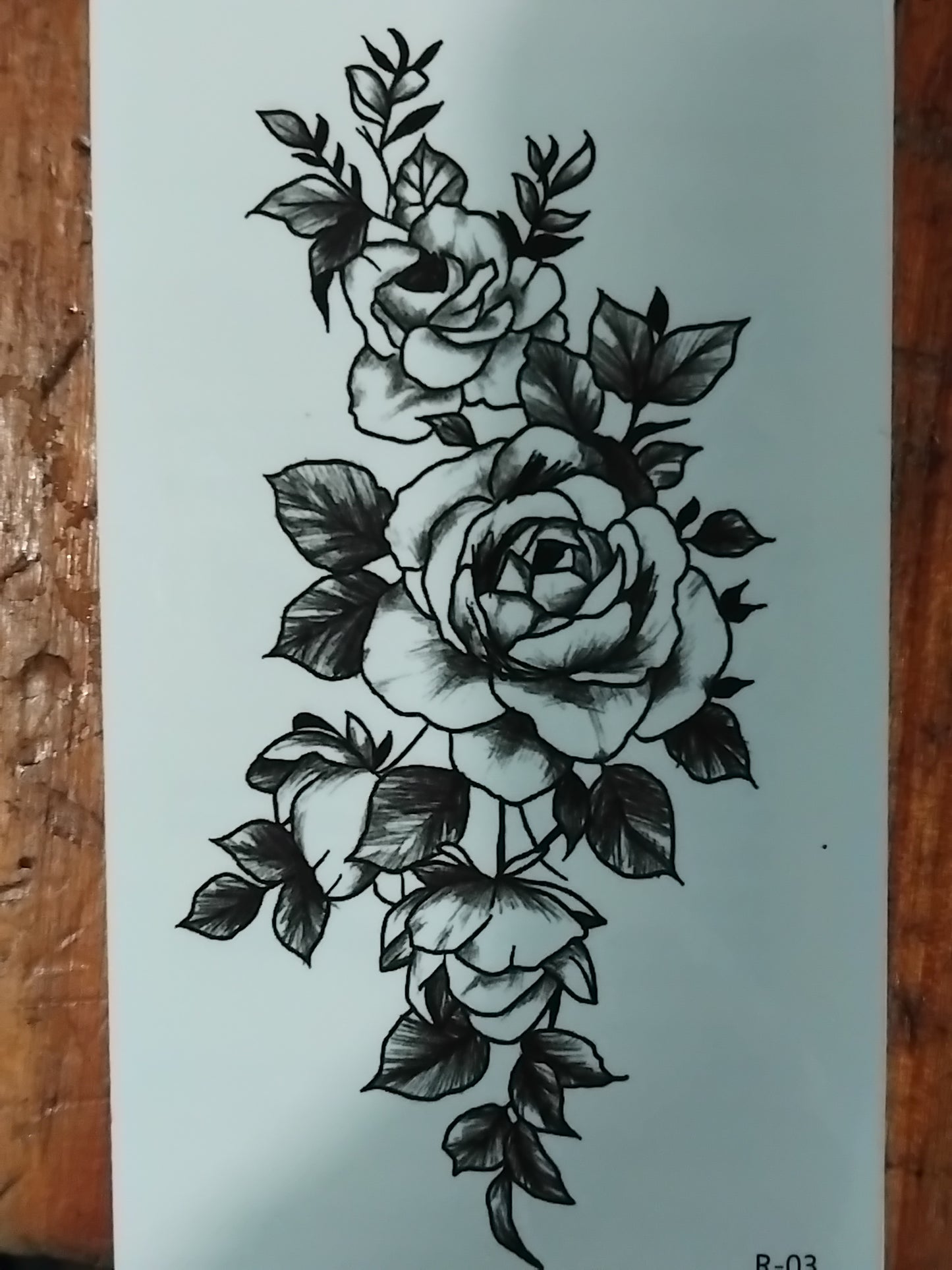 R3 Temporary tattoo