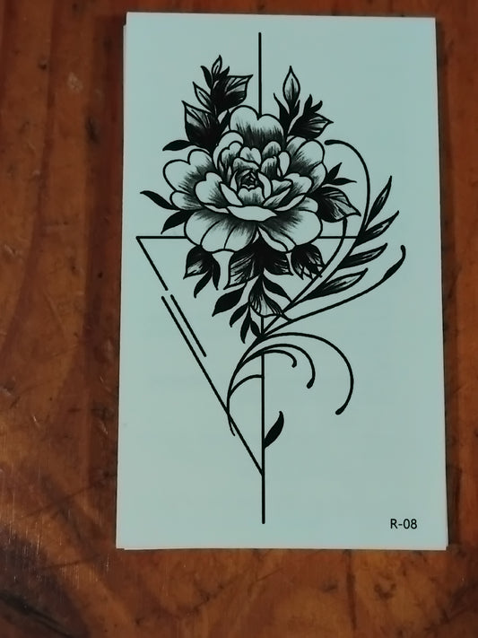 R8 Temporary tattoo