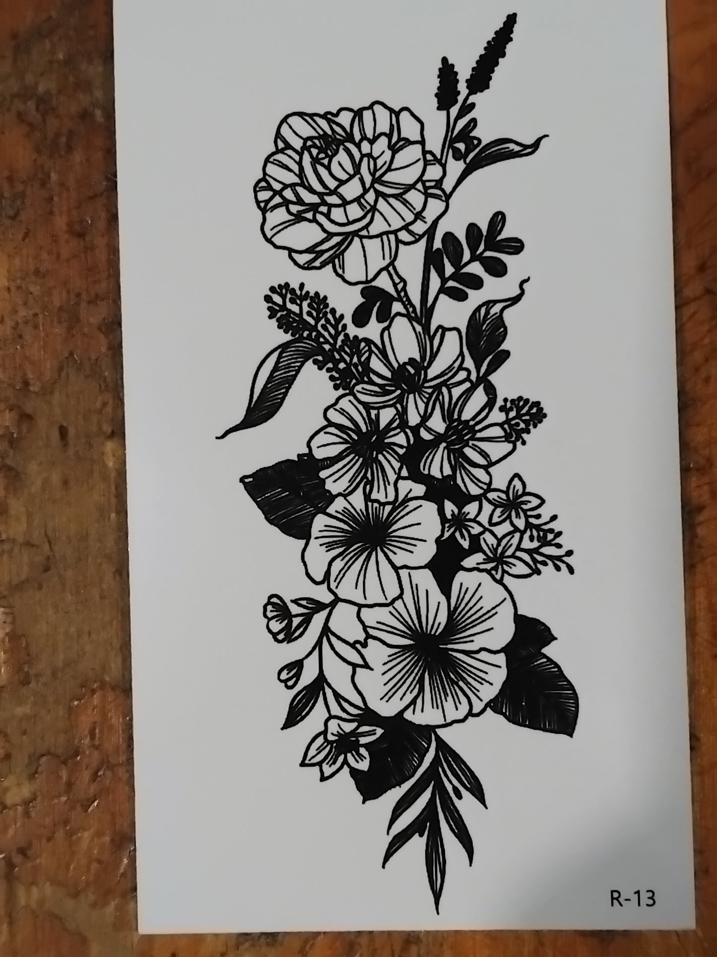 R13 Temporary tattoo