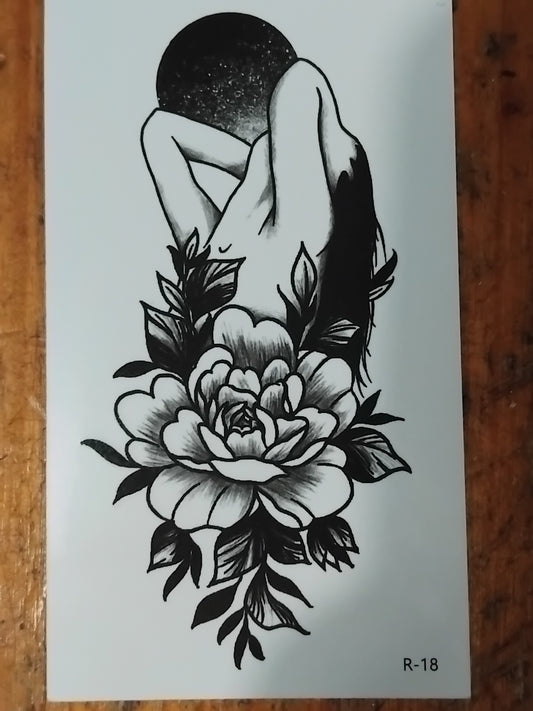 R18 Temporary tattoo