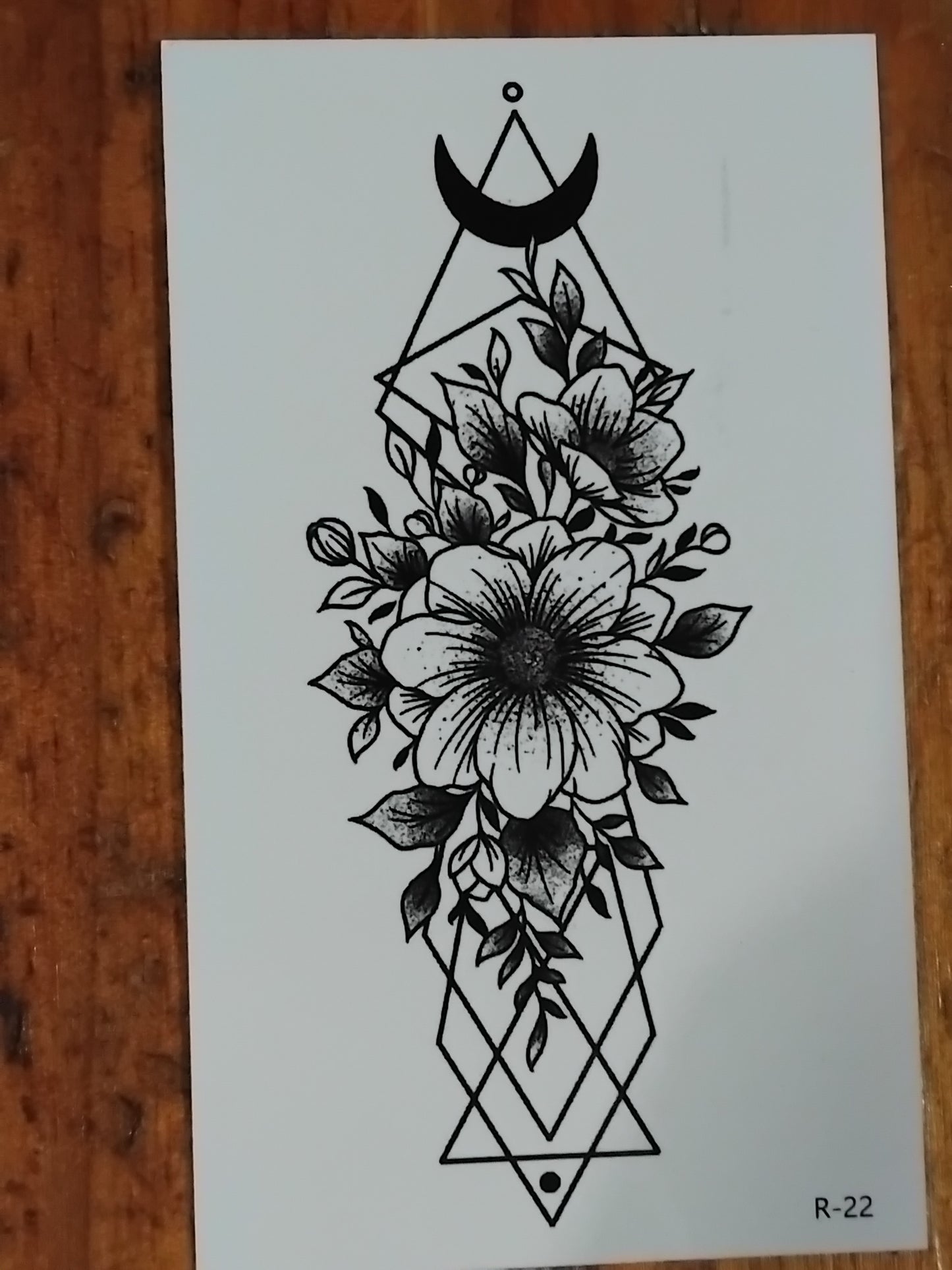 R22 Temporary tattoo
