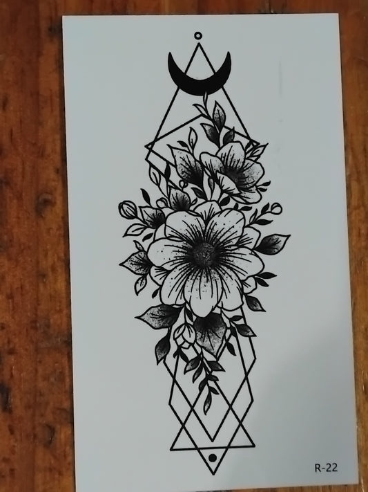 R22 Temporary tattoo