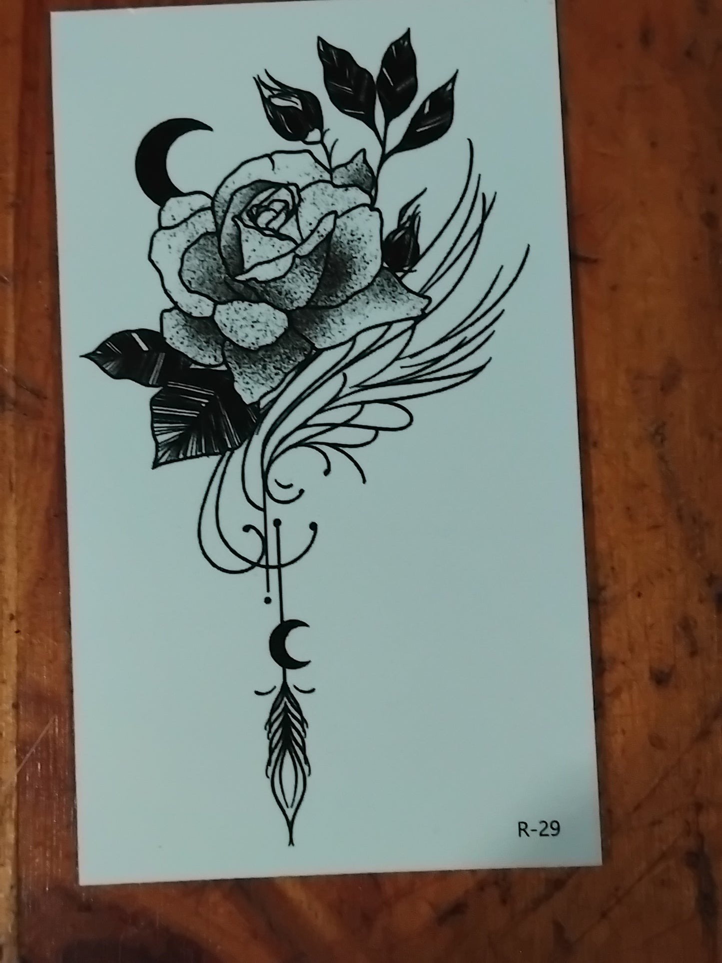 R29 Temporary tattoo