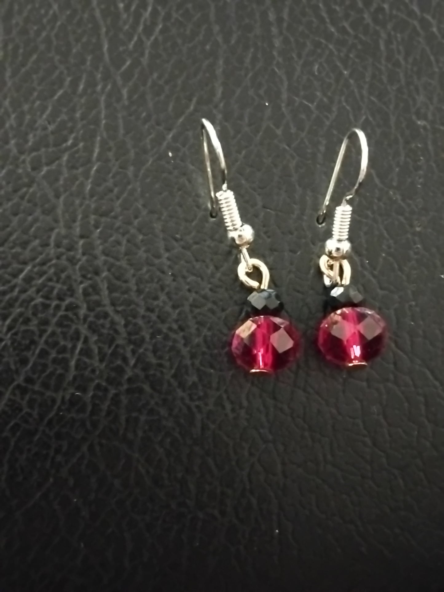 Red and black bead