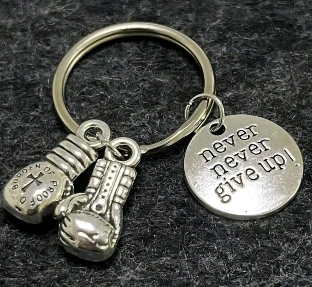 Boxing glove keyring