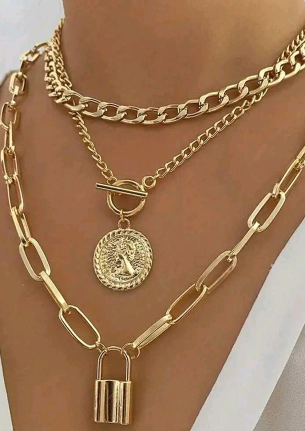 Tripple layered chain