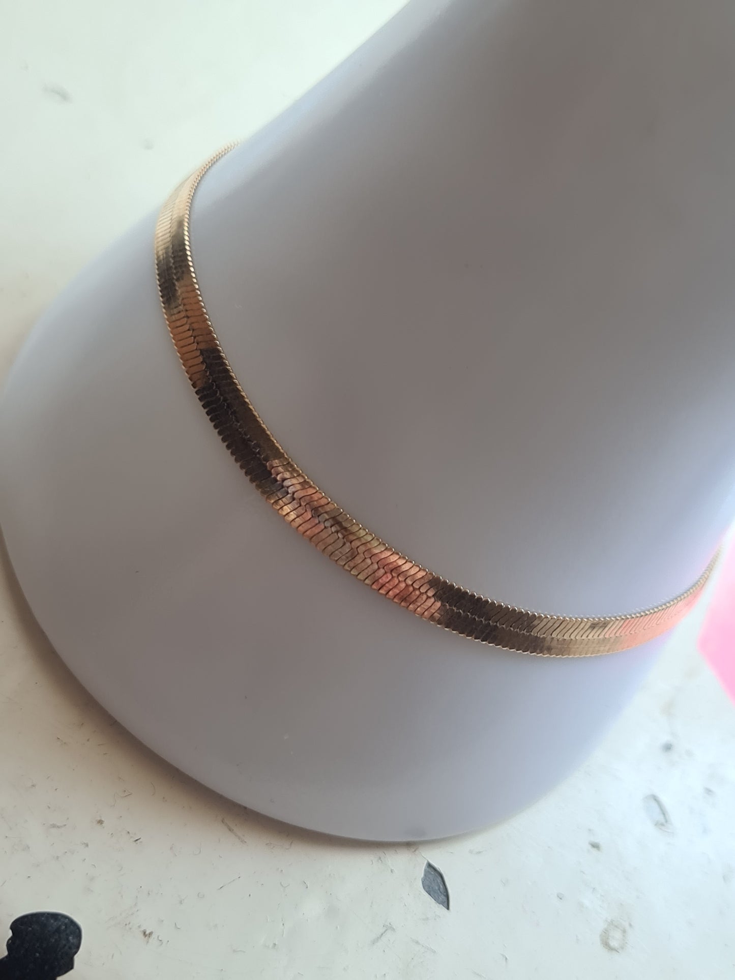 Simple gold bracelet