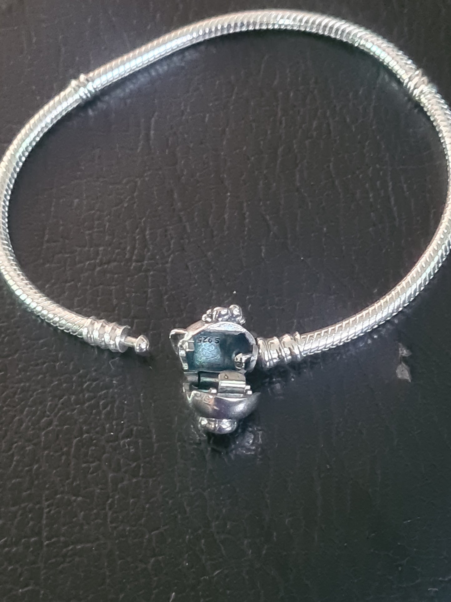 Cheshire cat charm bracelet