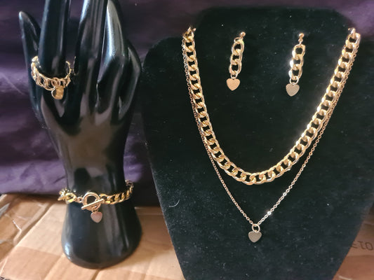 Double chain set