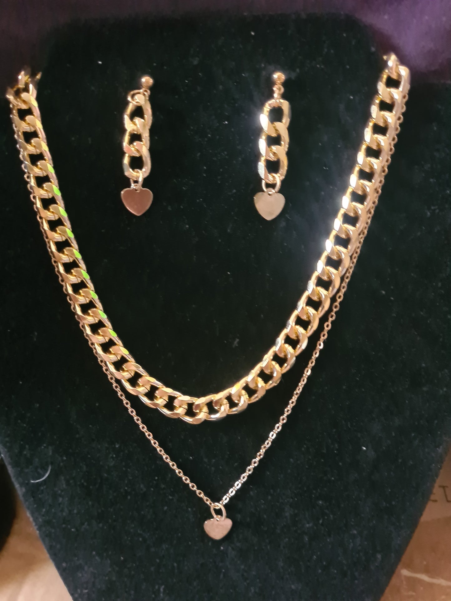 Double chain set