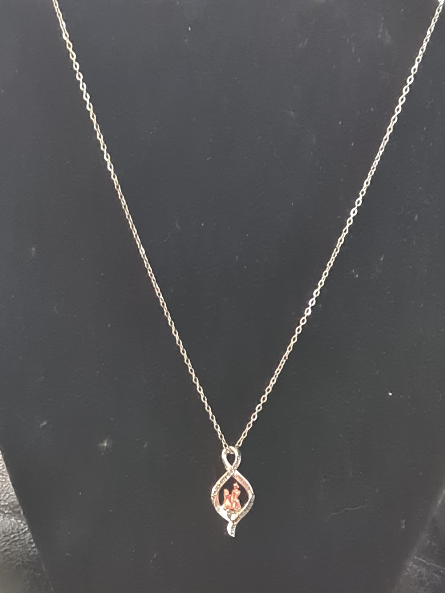 Always and forever daughter necklace