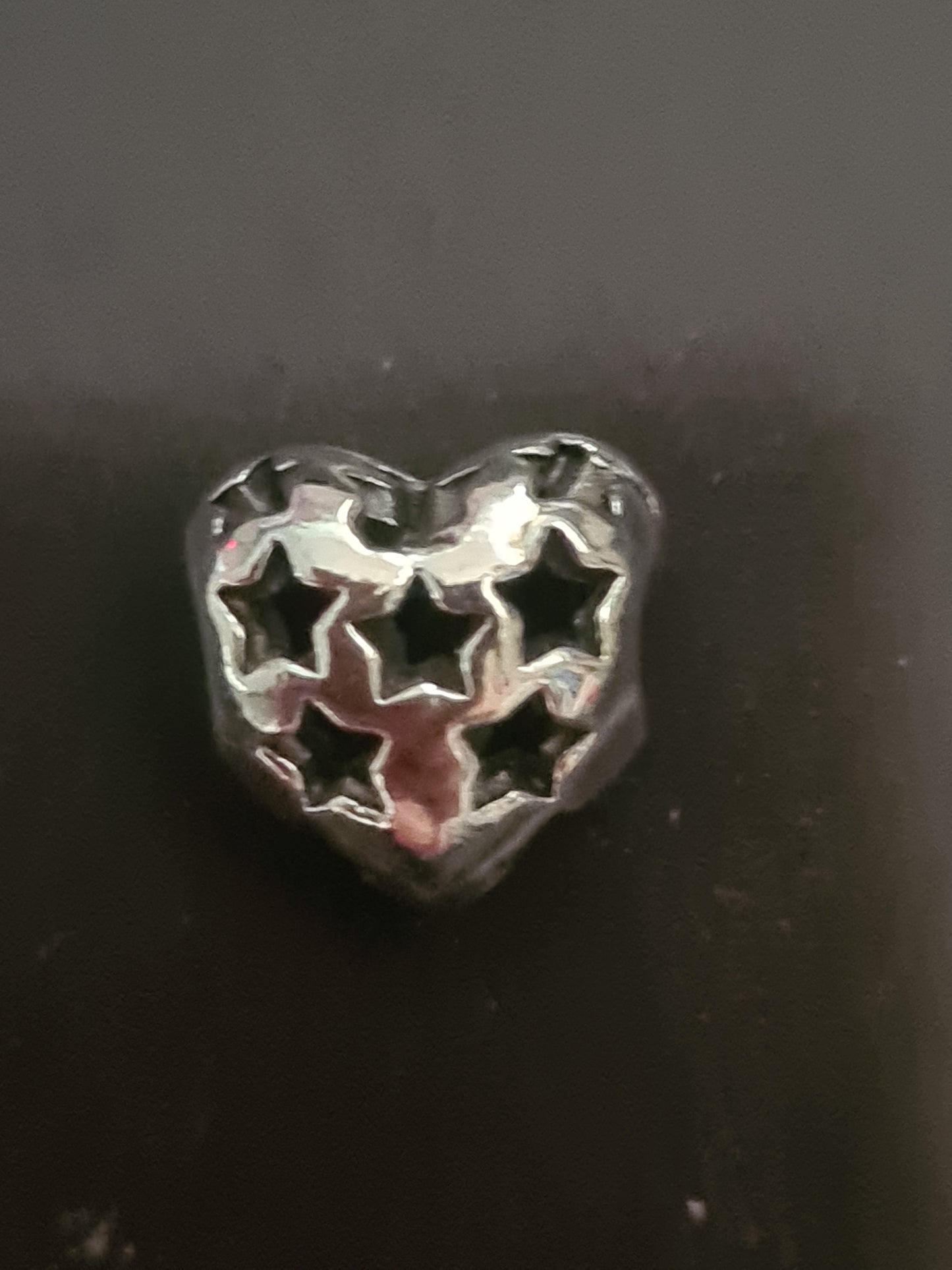 Heart star charm