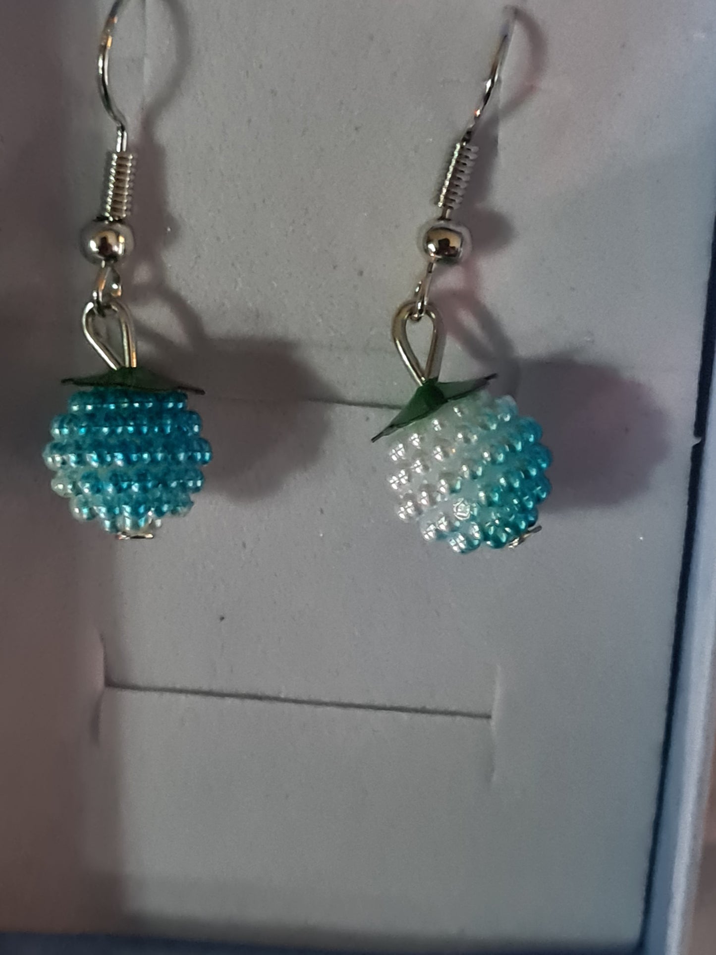 Blueberry earrings