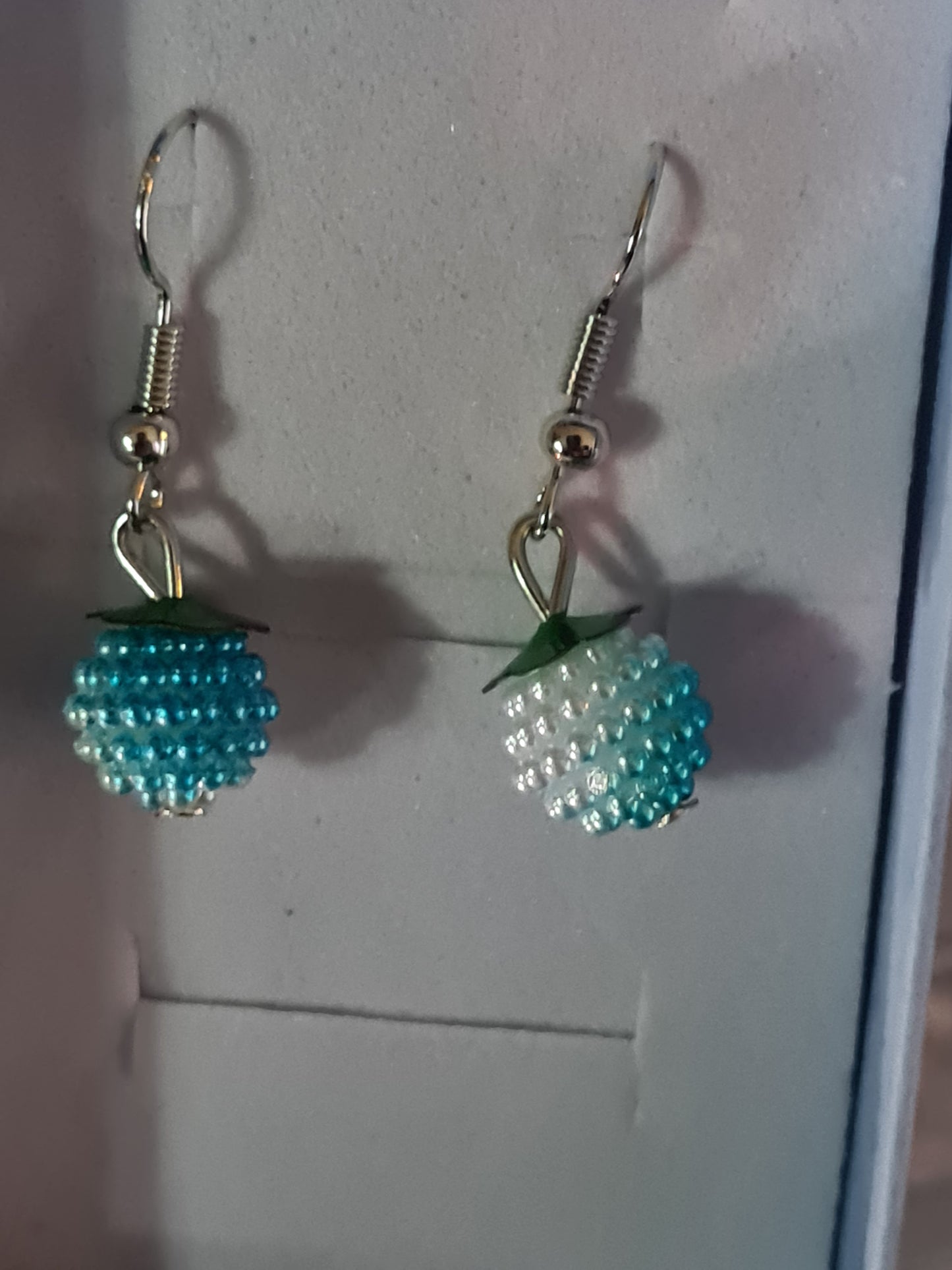 Blueberry earrings