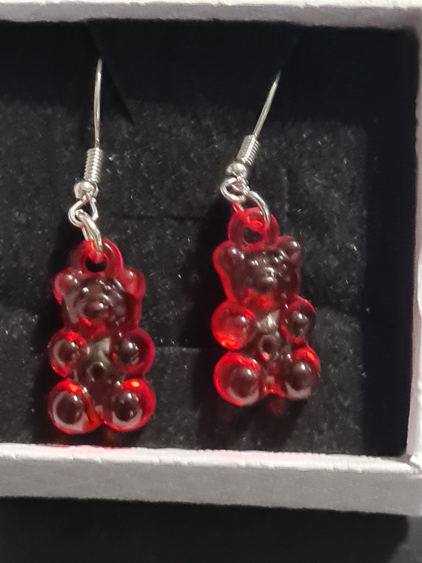 Gummy bear earrings