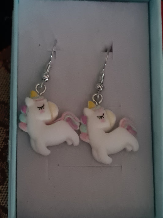 Unicorn earrings