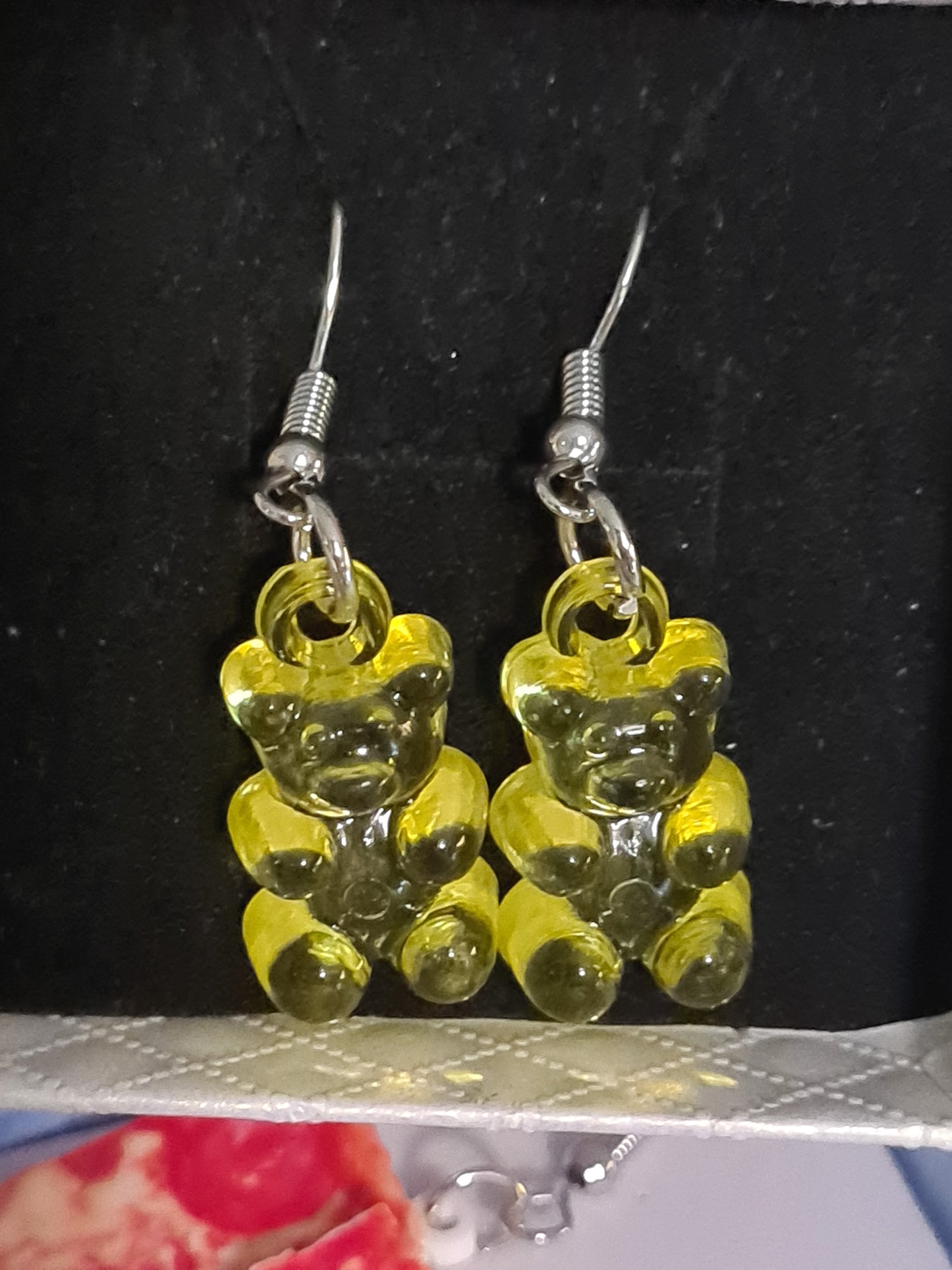 Gummy bear earrings