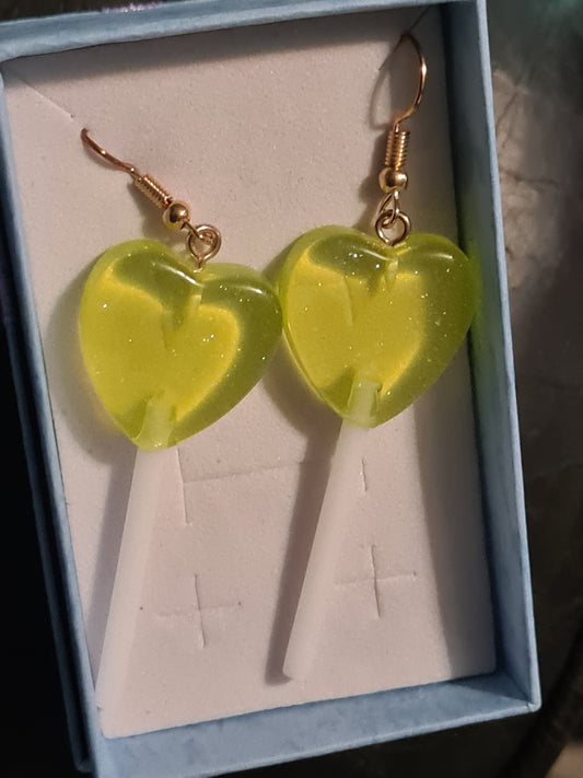 Heart Lolipop earrings