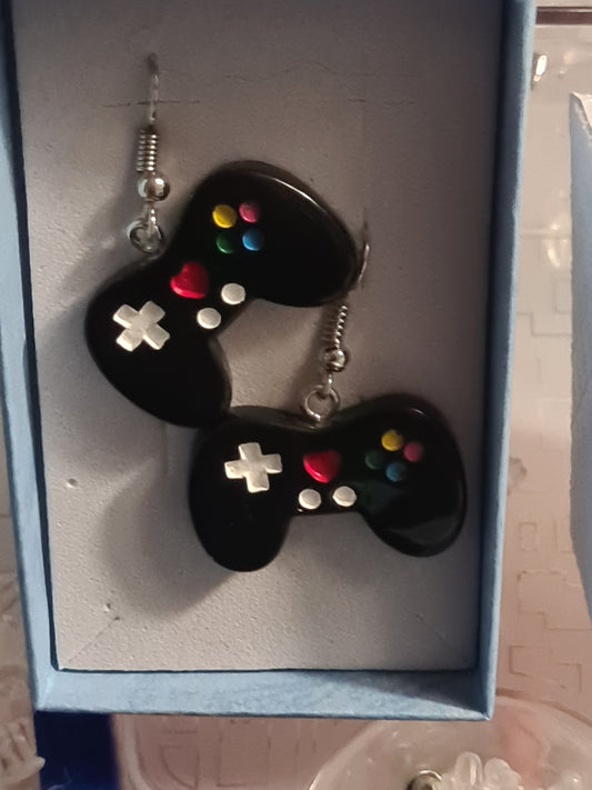 Controller earrings