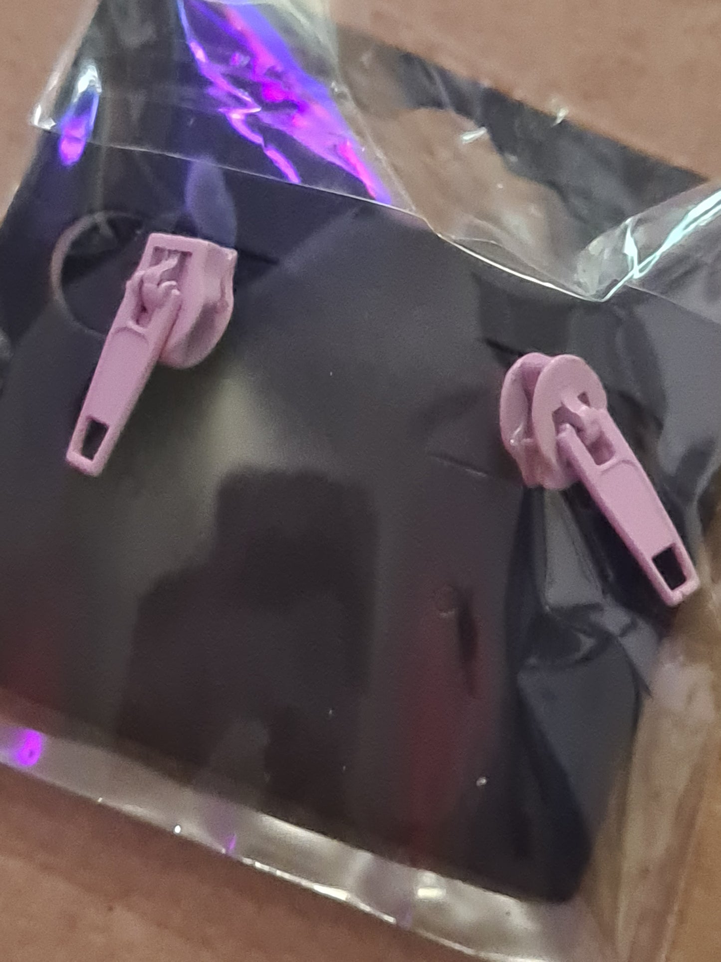 Zip earrings