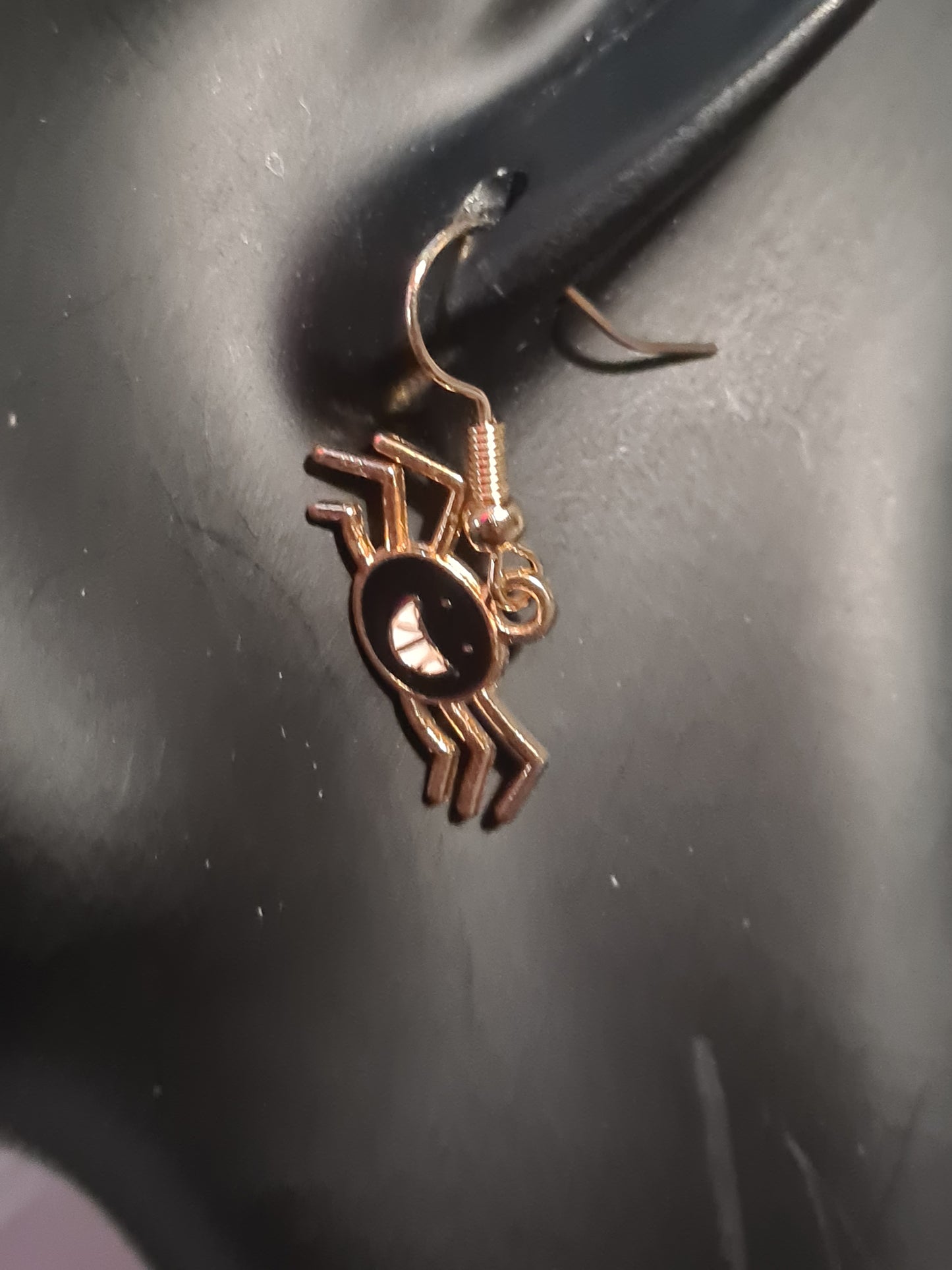 Incy wincy spider earrings