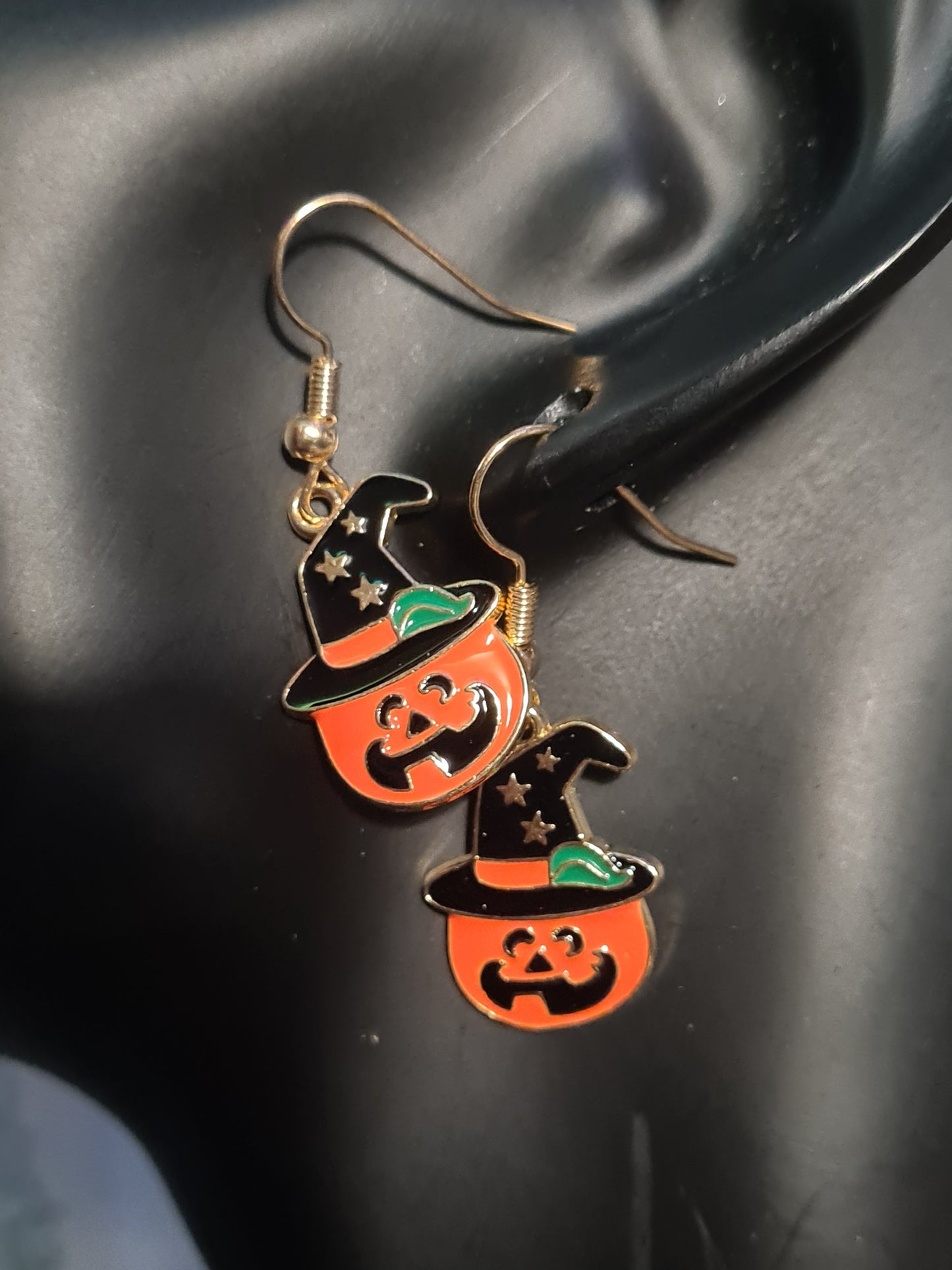 Pumkin earrings