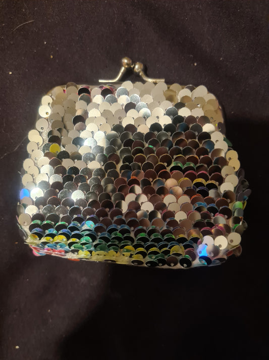 Sequin Square kids coin purse