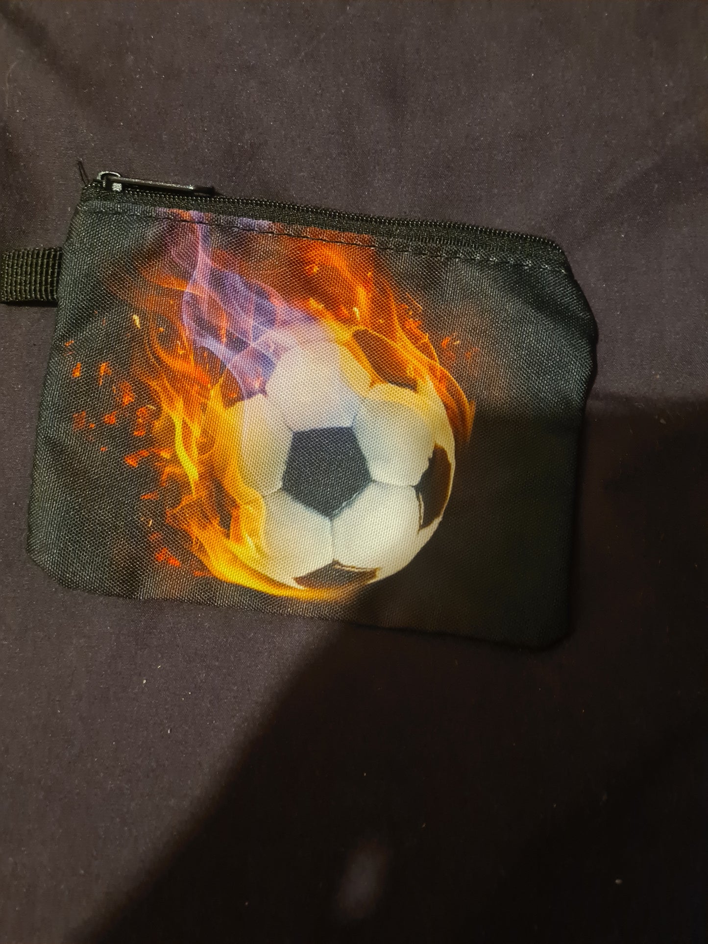 Fire ball coin wallet