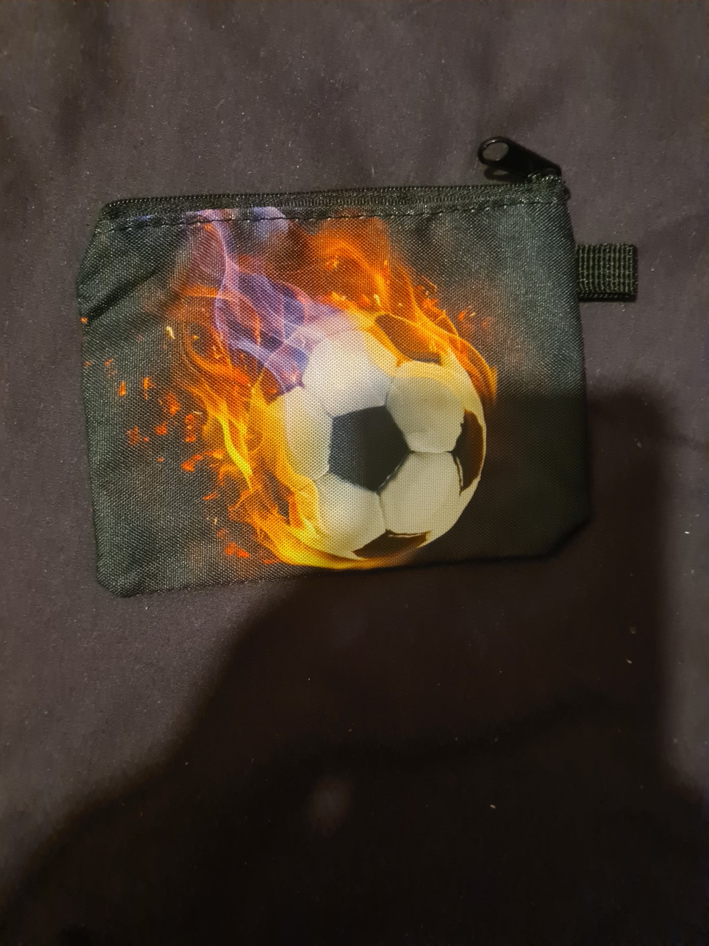 Fire ball coin wallet