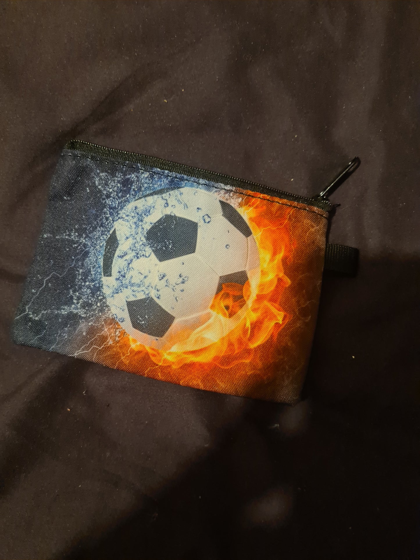 Fire ball coin wallet