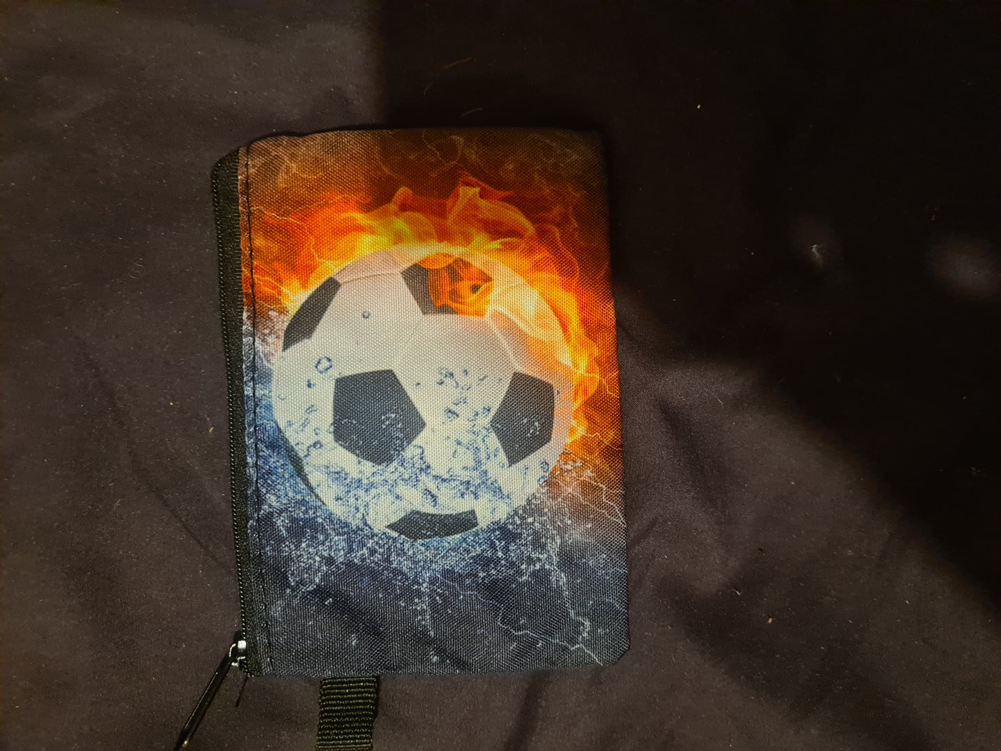 Fire ball coin wallet