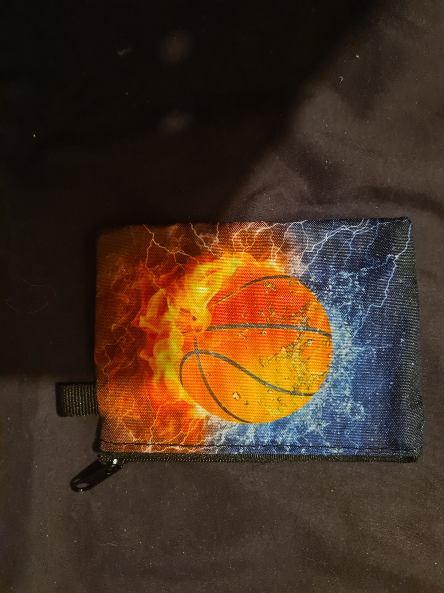 Fire ball coin wallet