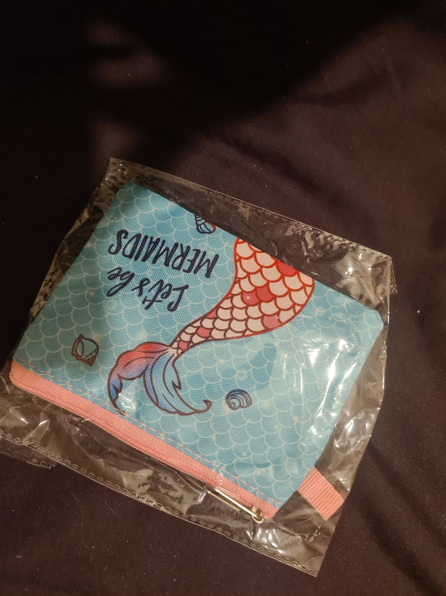 Mermaid tail purse