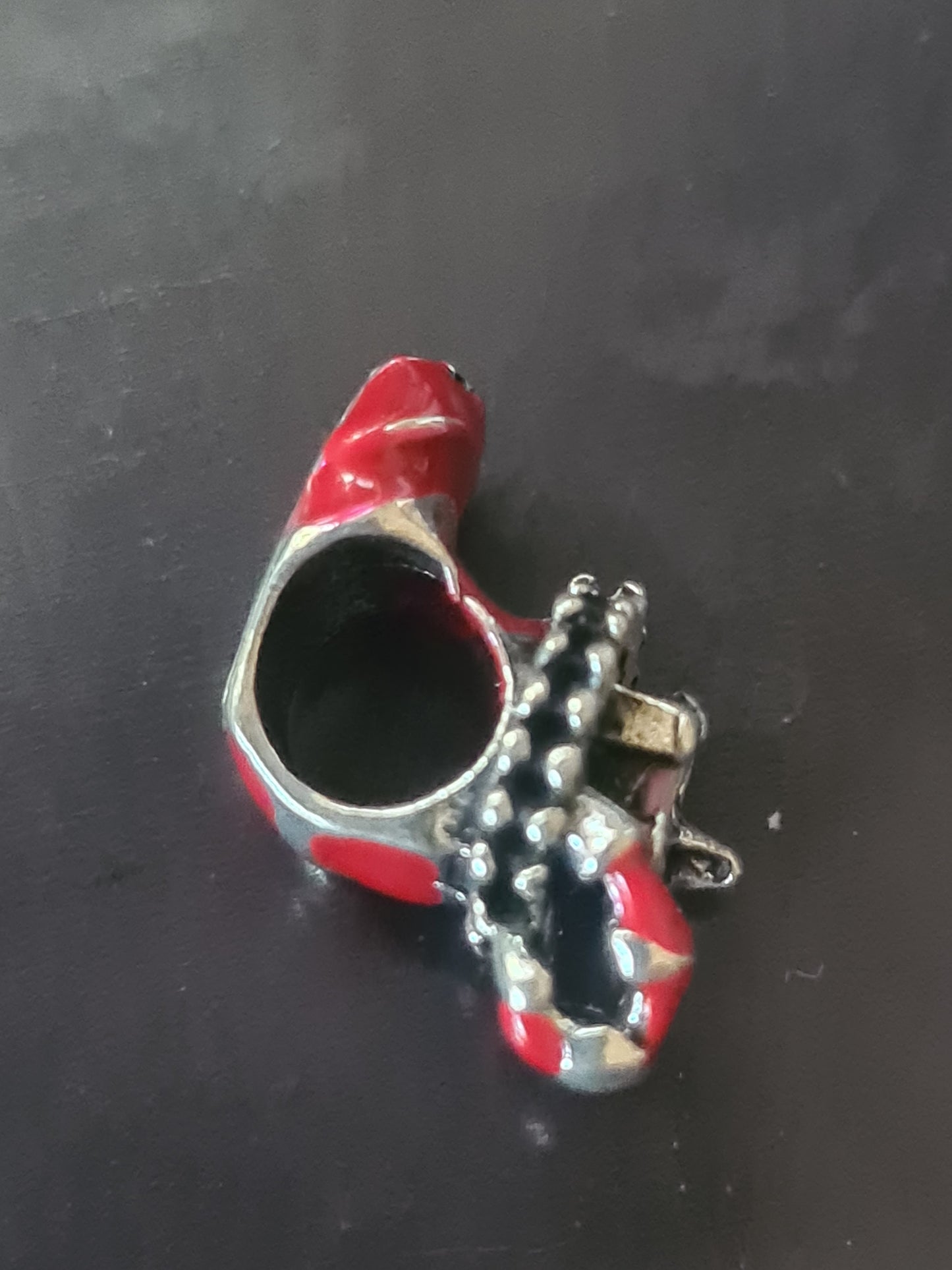 Red boot stocking charm