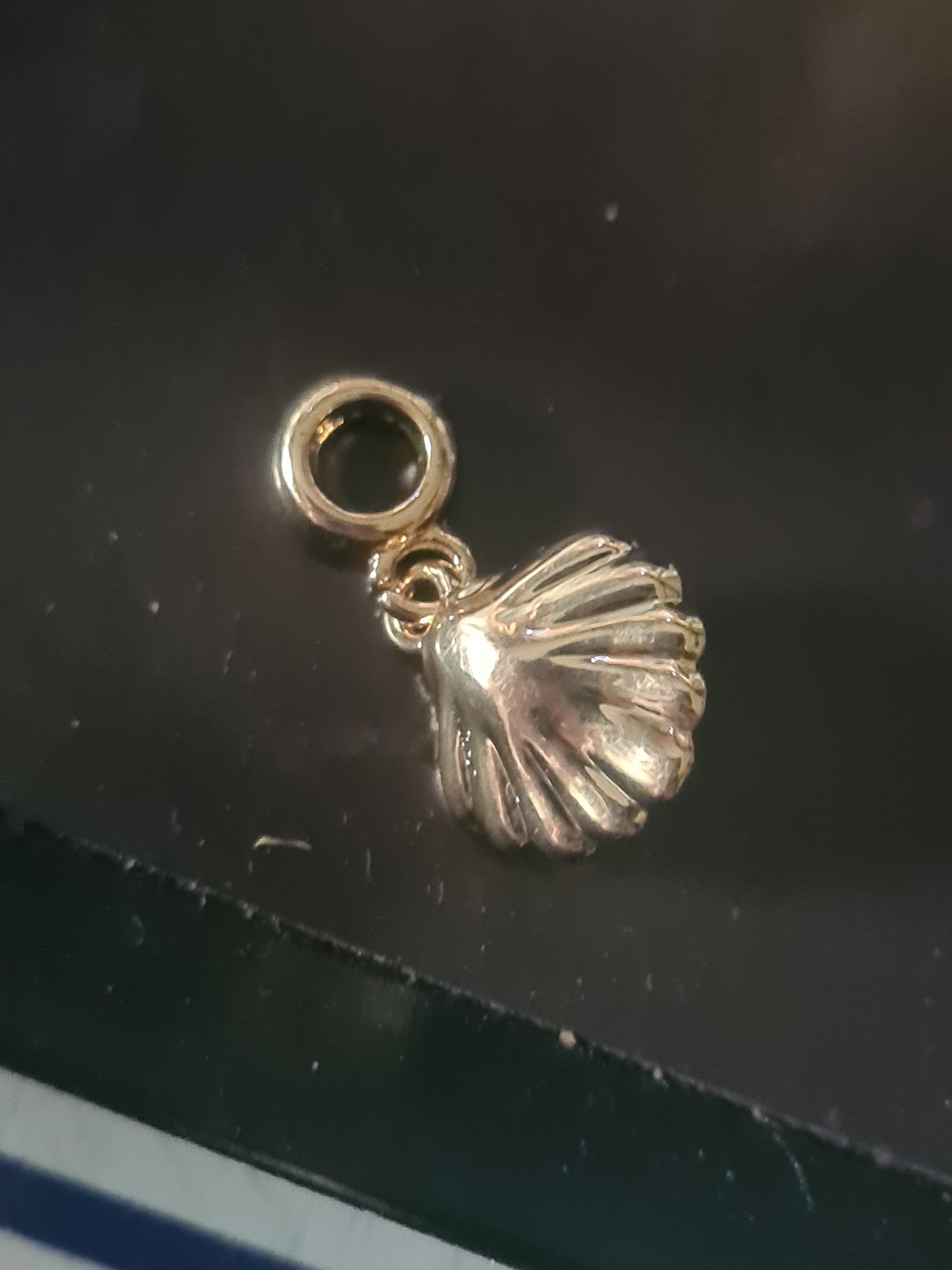 Rose gold little mermaid shell