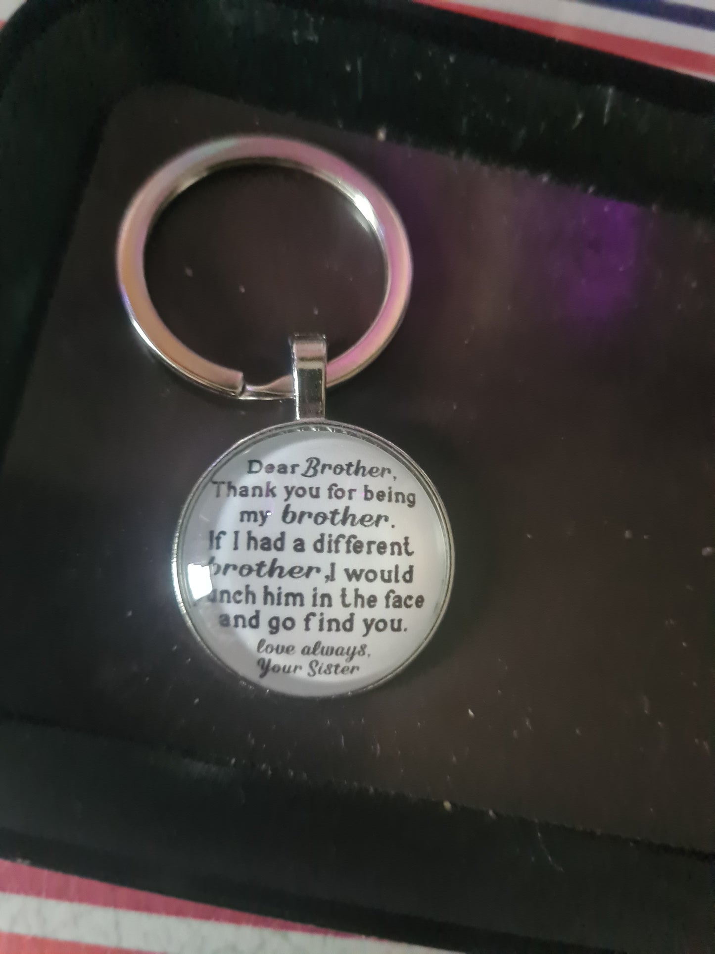 Brother keyring