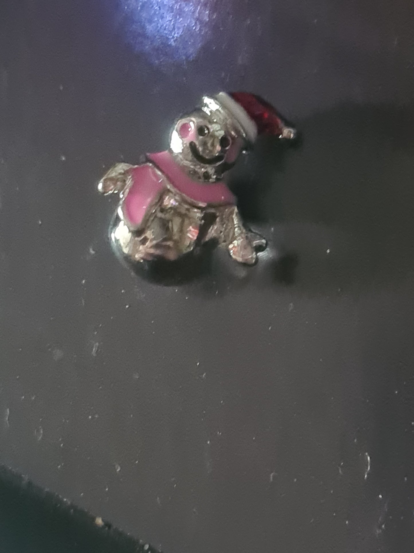 Snowman charm