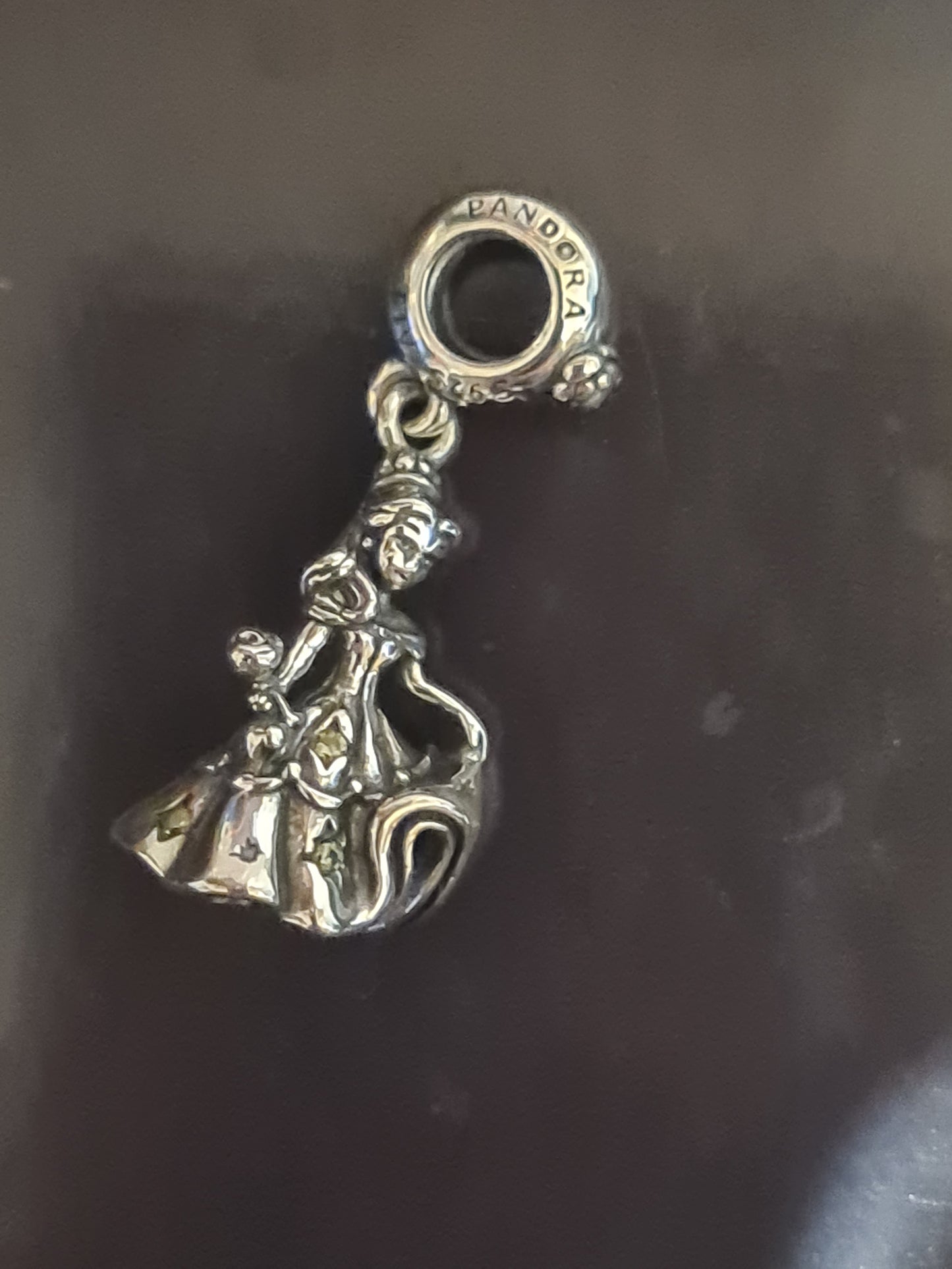 Beauty and beast bell charm