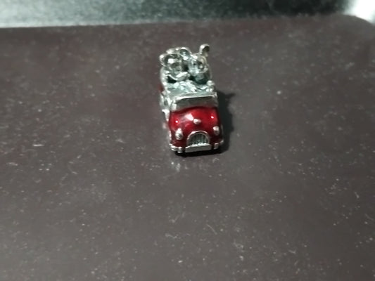 Mini and micky car charm