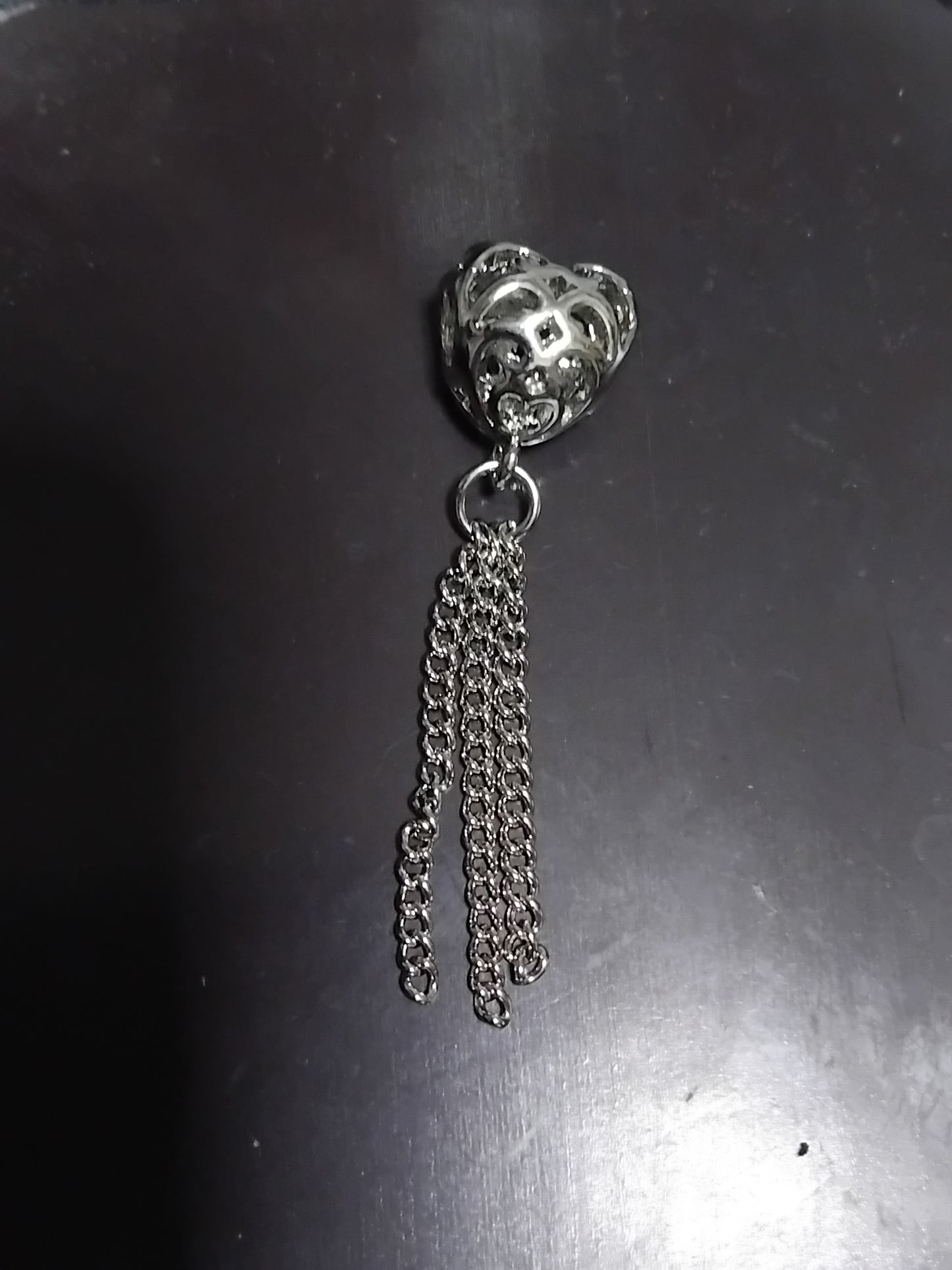 Stunning heart charm