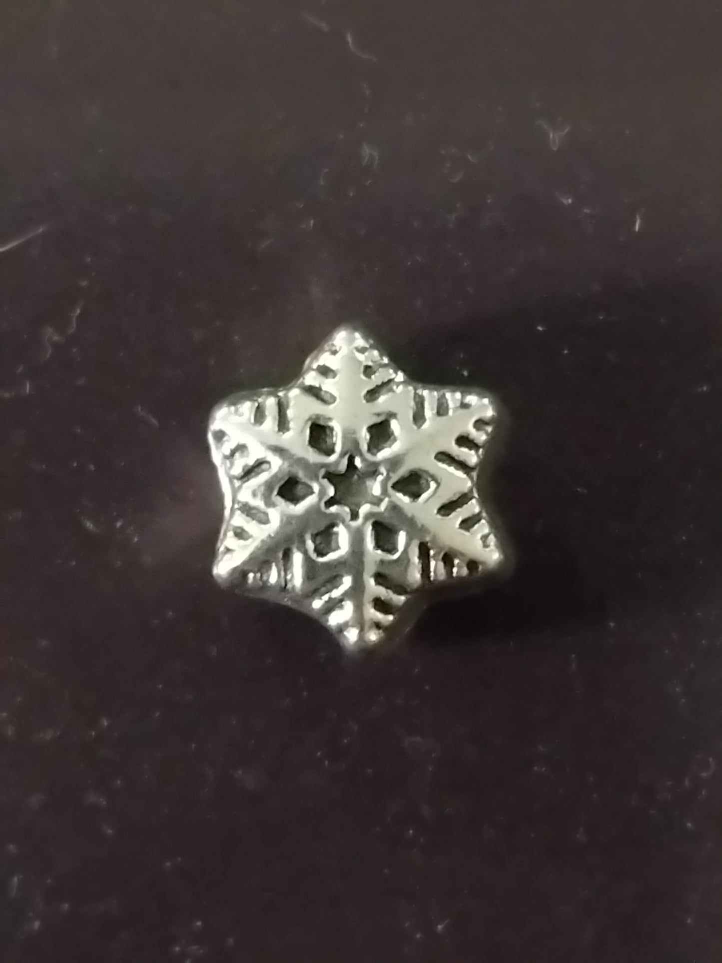 Snowflake charm