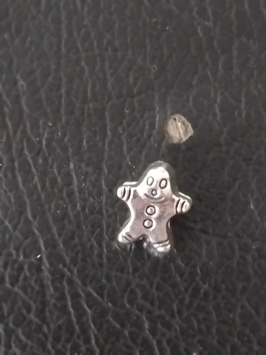 Gingerbread man charm